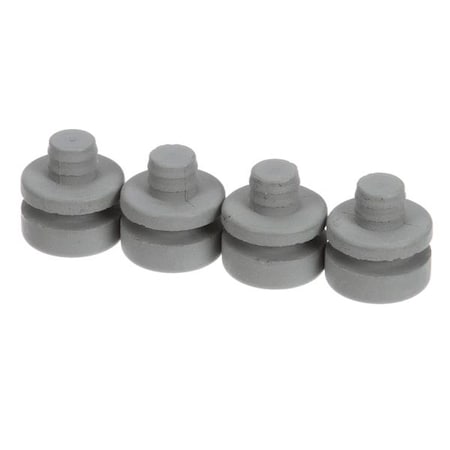 Robot Coupe Grey Feet Assembly (X4) 39833
